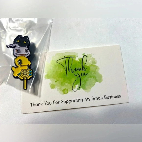 Digimon - The Crest of Courage w/  Botamon, Koromon & Agumon ❤️‍🔥🦖 - Picture 5 of 5